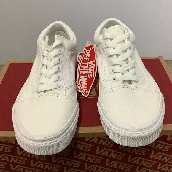 Vans Shoes - Old Skool true white